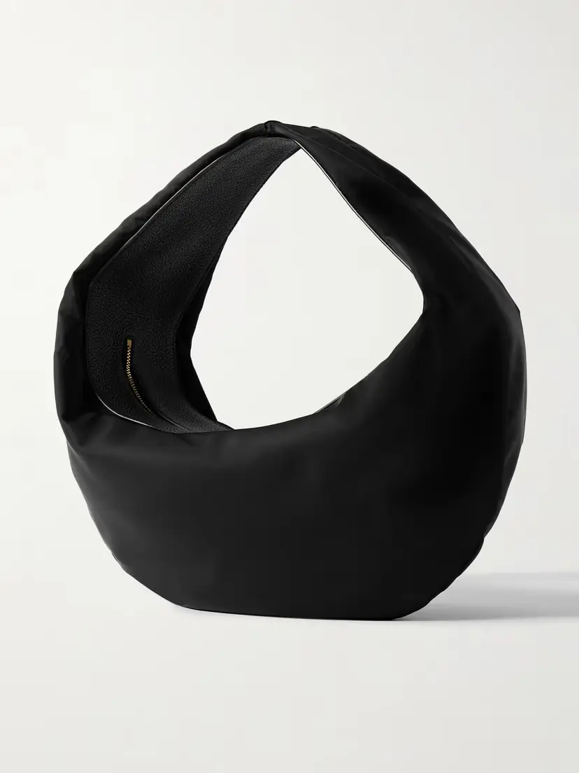 Khaite Olivia Sport Medium Textured Leather-trimmed Shell Shoulder Bag | Thumbnail 3