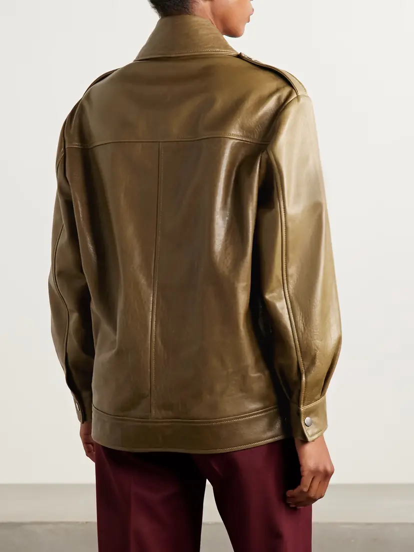 Nour Hammour Drey Textured-leather Jacket | Thumbnail 4 Nour Hammour Drey Textured-leather Jacket | Thumbnail 4
