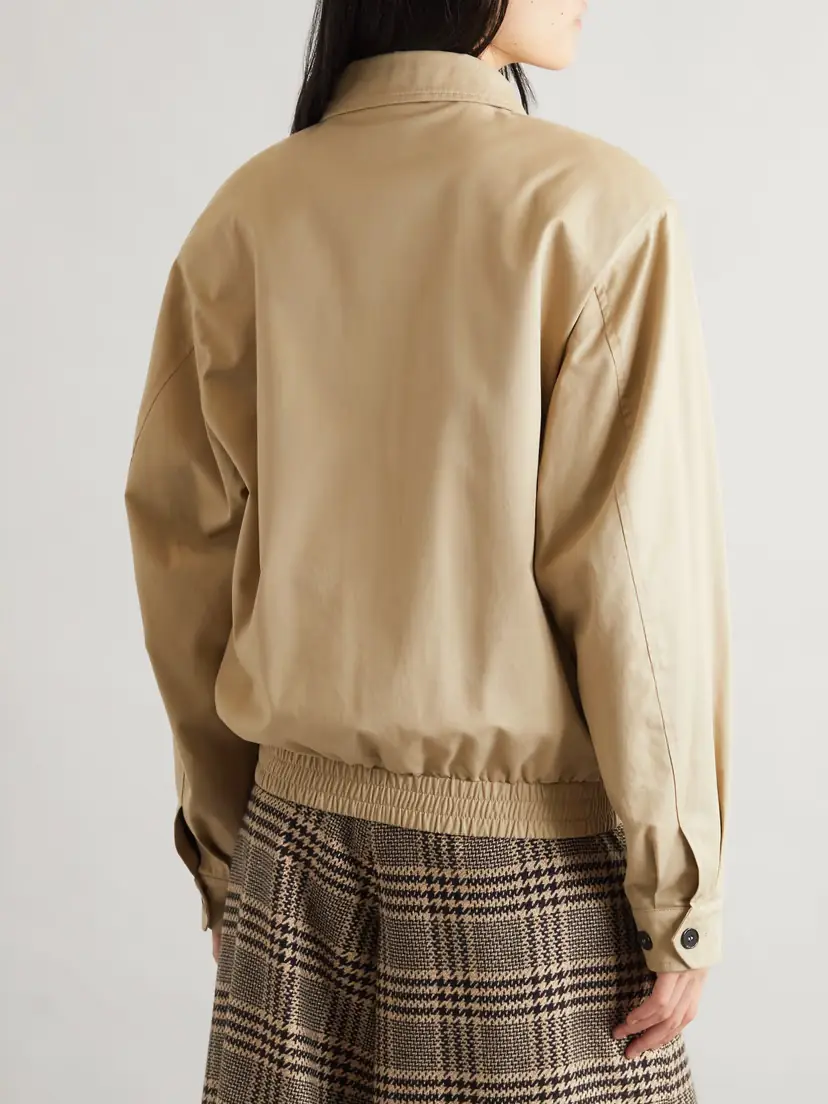 Saint Laurent Cotton-twill Jacket | Thumbnail 4