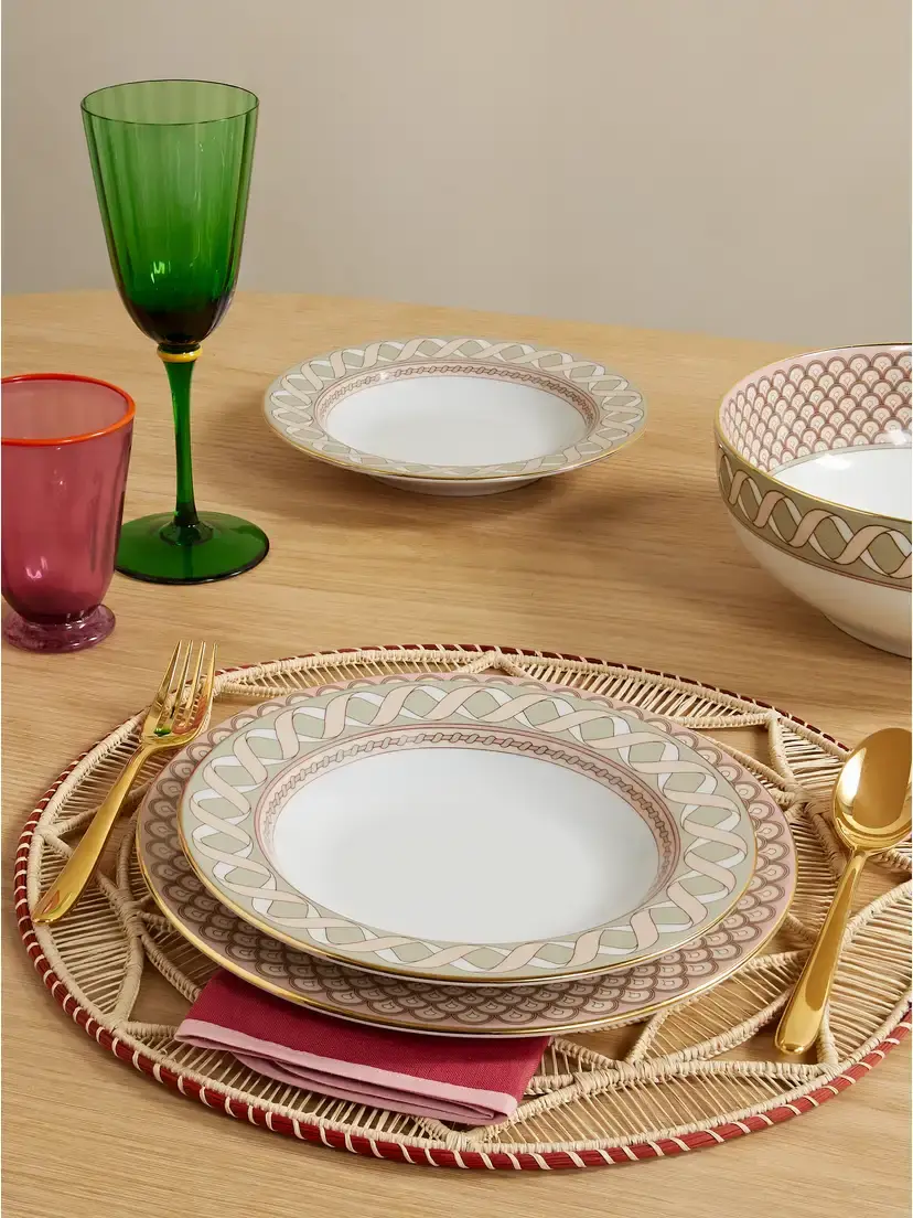 La DoubleJ Gold-plated Porcelain Soup Bowls | Thumbnail 2 La DoubleJ Gold-plated Porcelain Soup Bowls | Thumbnail 2