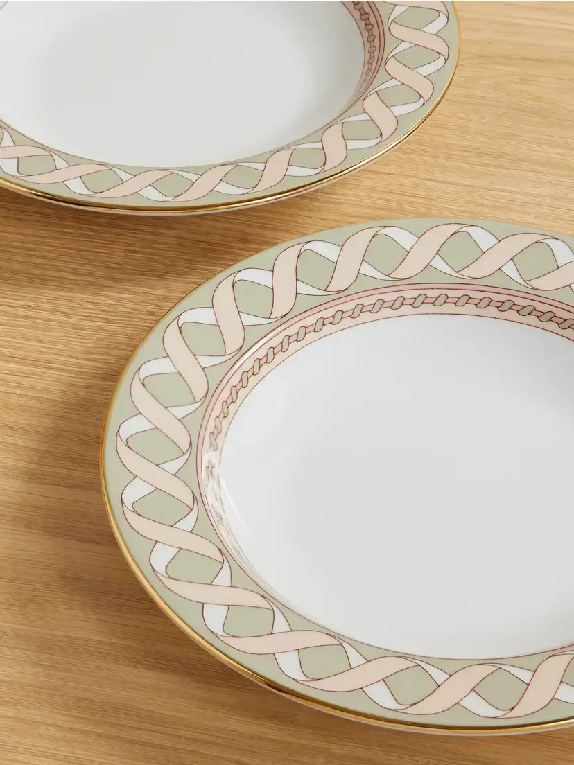 La DoubleJ Gold-plated Porcelain Soup Bowls | Thumbnail 3 La DoubleJ Gold-plated Porcelain Soup Bowls | Thumbnail 3