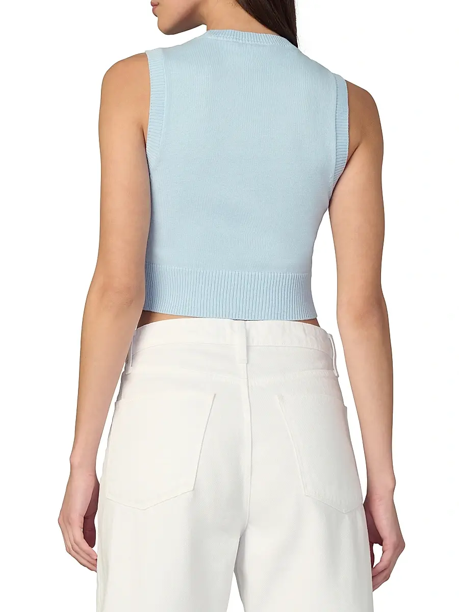 Joe's Jeans Women's The Laurel Shrunken Sweater Vest | Thumbnail 5 Joe's Jeans Women's The Laurel Shrunken Sweater Vest | Thumbnail 5