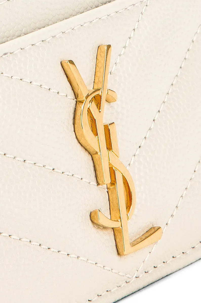 Saint Laurent Monogramme Quilted Credit Card Case | Thumbnail 6 Saint Laurent Monogramme Quilted Credit Card Case | Thumbnail 6