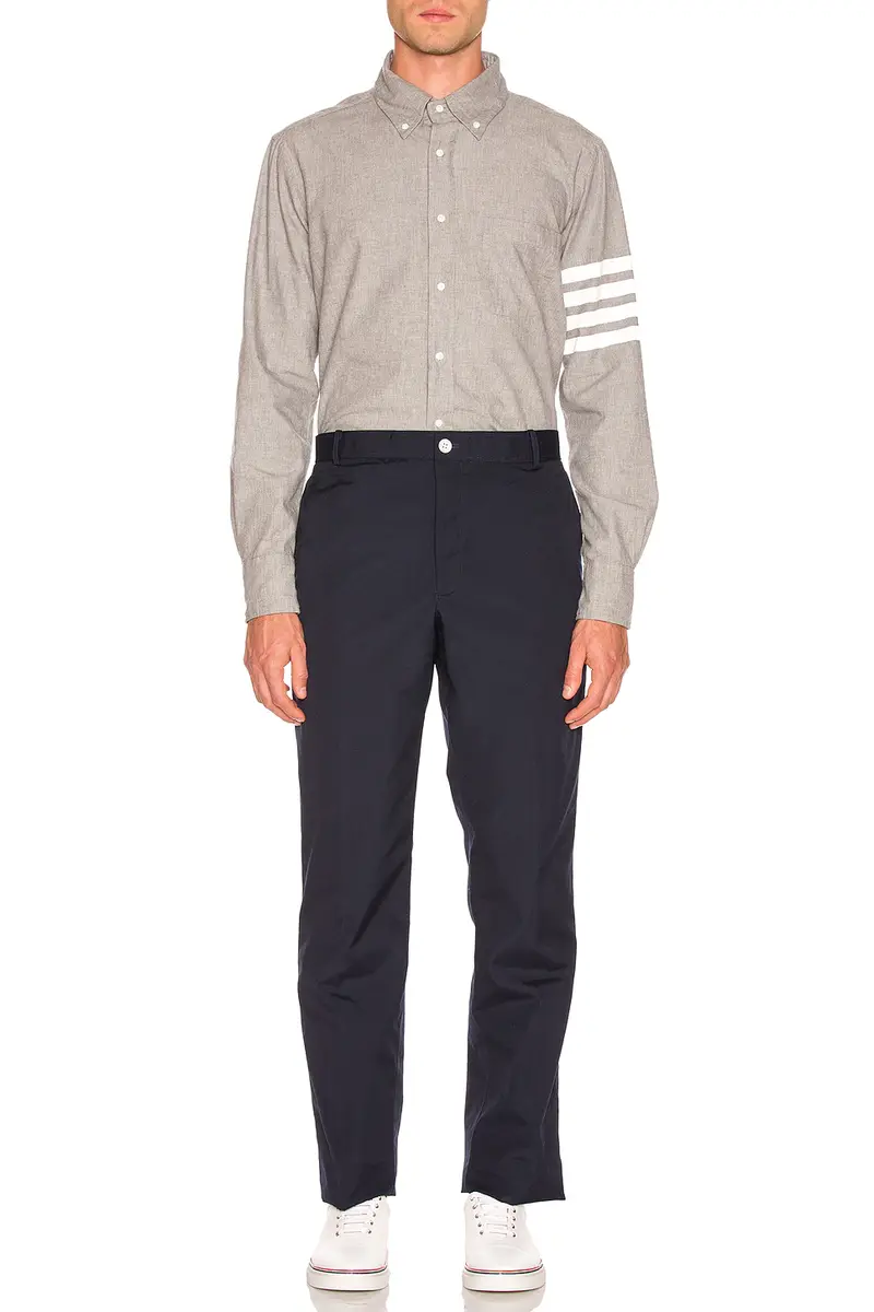 Thom Browne 4 Bar Chambray Shirt | Thumbnail 6 Thom Browne 4 Bar Chambray Shirt | Thumbnail 6