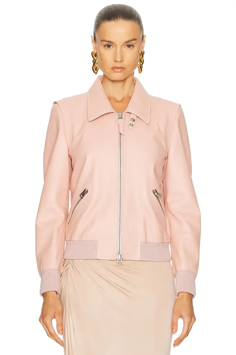 Tom Ford Leather Collar Jacket | Thumbnail 2 Tom Ford Leather Collar Jacket | Thumbnail 2
