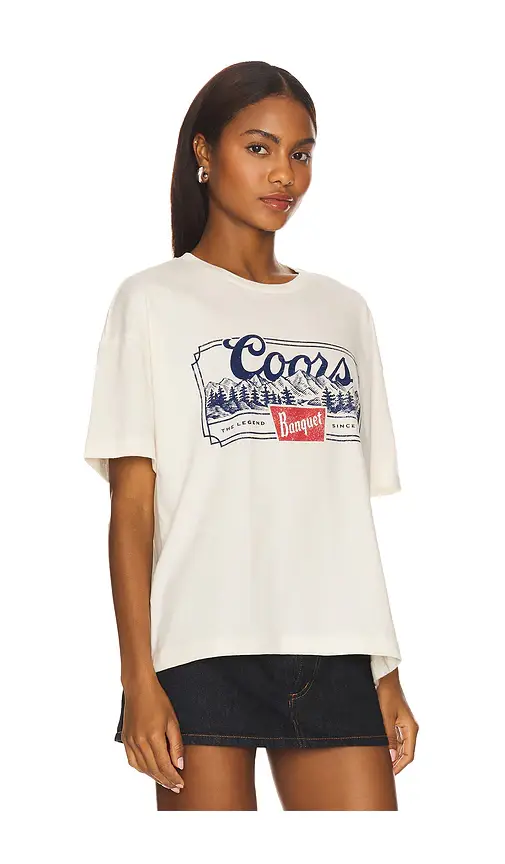 The Forecast Agency Coors Banquet Beer Cropped Tee | Thumbnail 2