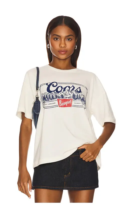 Coors Banquet Beer Cropped Tee