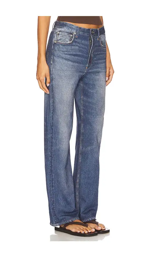Rag & Bone Miramar Shea High Rise Relaxed Straight | Thumbnail 2 Rag & Bone Miramar Shea High Rise Relaxed Straight | Thumbnail 2