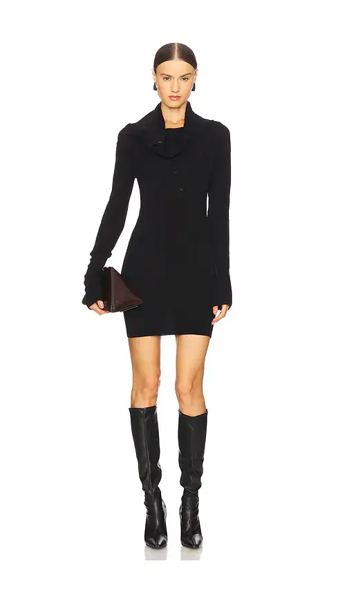 The Attico Cashmere Mini Dress | Image 1 The Attico Cashmere Mini Dress | Image 1