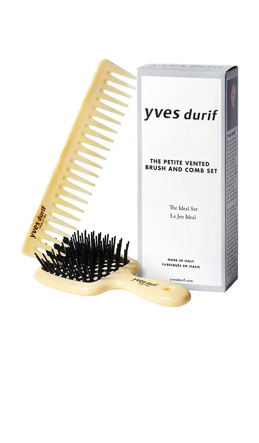 Yves Durif Petite Vented Brush & Comb Set | Thumbnail 2 Yves Durif Petite Vented Brush & Comb Set | Thumbnail 2