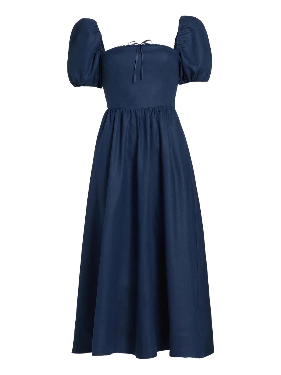 Women's Marella Linen Midi-Dress Women's Marella Linen Midi-Dress