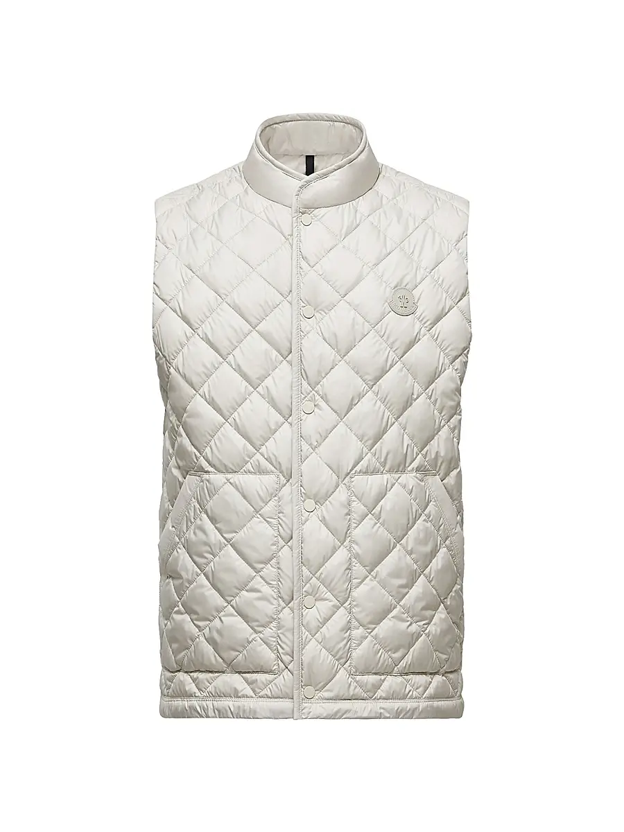 Moncler Men's Lycope Puffer Vest - Ice | Image 1 Moncler Men's Lycope Puffer Vest - Ice | Image 1