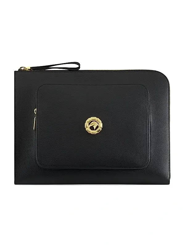 Men's Calfskin Leather Portfolio Bag