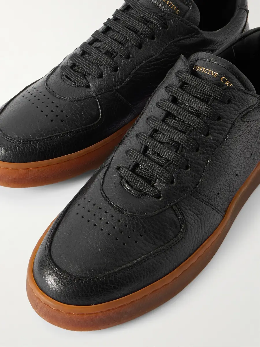 Officine Creative Asset 001 Deerskin Sneakers - Men | Thumbnail 5 Officine Creative Asset 001 Deerskin Sneakers - Men | Thumbnail 5