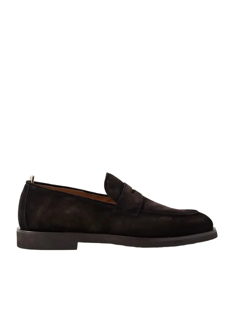 Officine Creative Opera 001 Suede Penny Loafers - Men