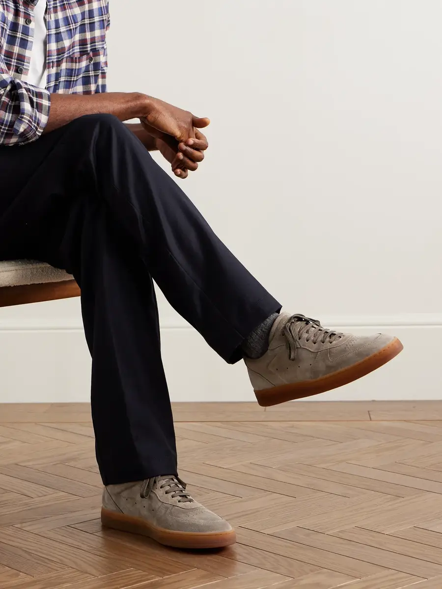 Officine Creative Asset 001 Suede Sneakers - Men | Thumbnail 2