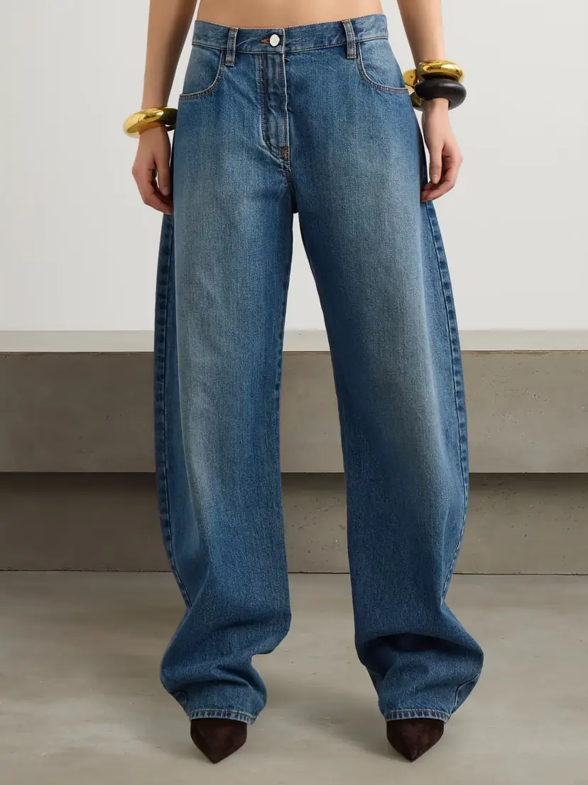 Alaïa Low-rise Barrel-leg Jeans | Thumbnail 3 Alaïa Low-rise Barrel-leg Jeans | Thumbnail 3