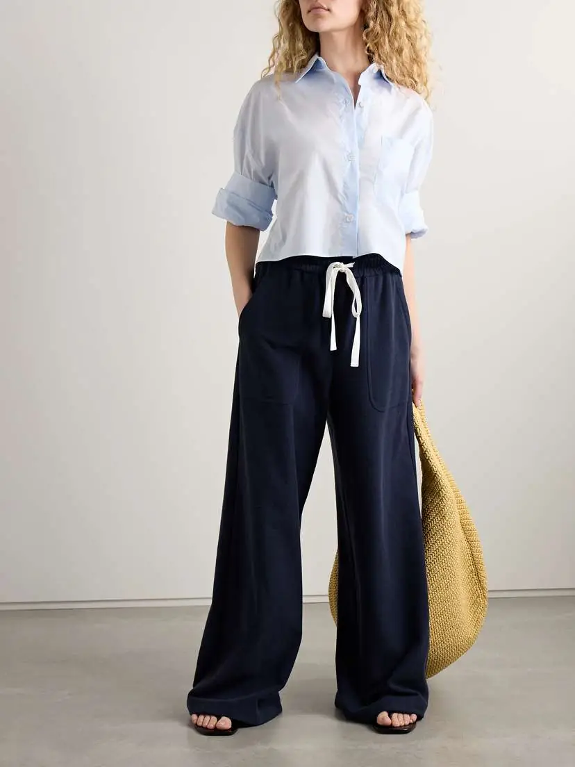 TWP Next Ex Cropped Cotton-poplin Shirt | Thumbnail 2 TWP Next Ex Cropped Cotton-poplin Shirt | Thumbnail 2