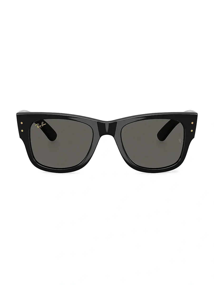 Ray-Ban Men's Blacked Out Mega Wayfarer 51MM Square Sunglasses - Black | Thumbnail 2 Ray-Ban Men's Blacked Out Mega Wayfarer 51MM Square Sunglasses - Black | Thumbnail 2
