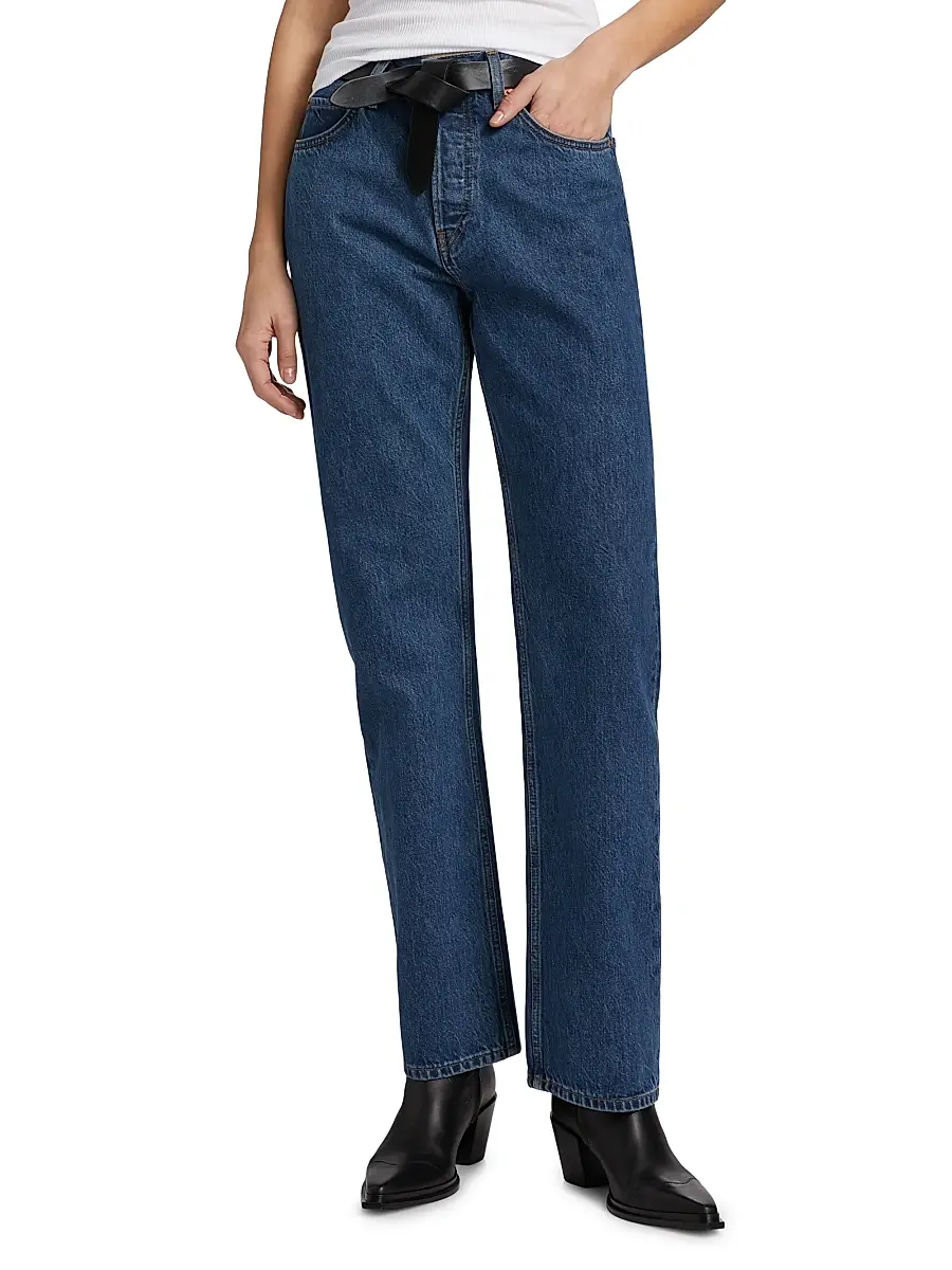 RE/DONE Women's 90s High-Rise Straight-Leg Jeans | Thumbnail 3 RE/DONE Women's 90s High-Rise Straight-Leg Jeans | Thumbnail 3