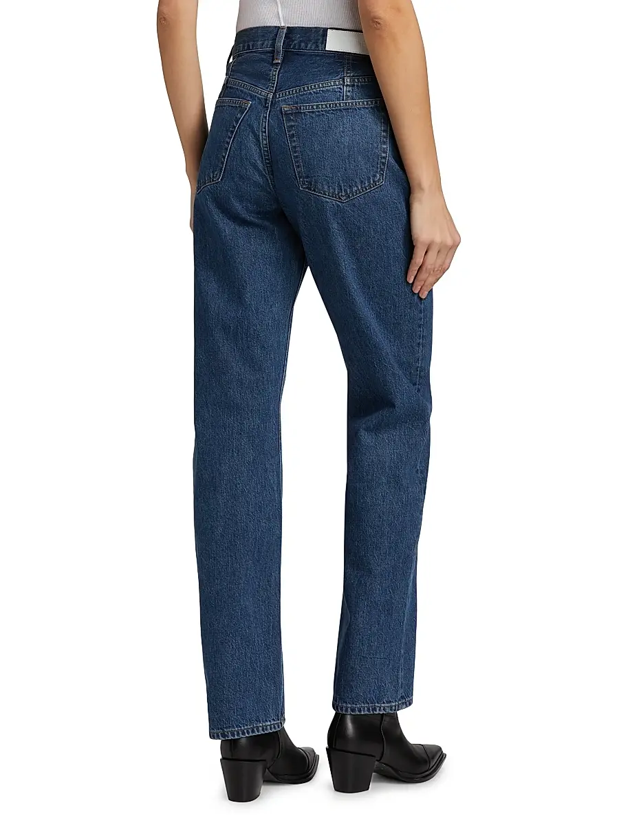 RE/DONE Women's 90s High-Rise Straight-Leg Jeans | Thumbnail 5 RE/DONE Women's 90s High-Rise Straight-Leg Jeans | Thumbnail 5