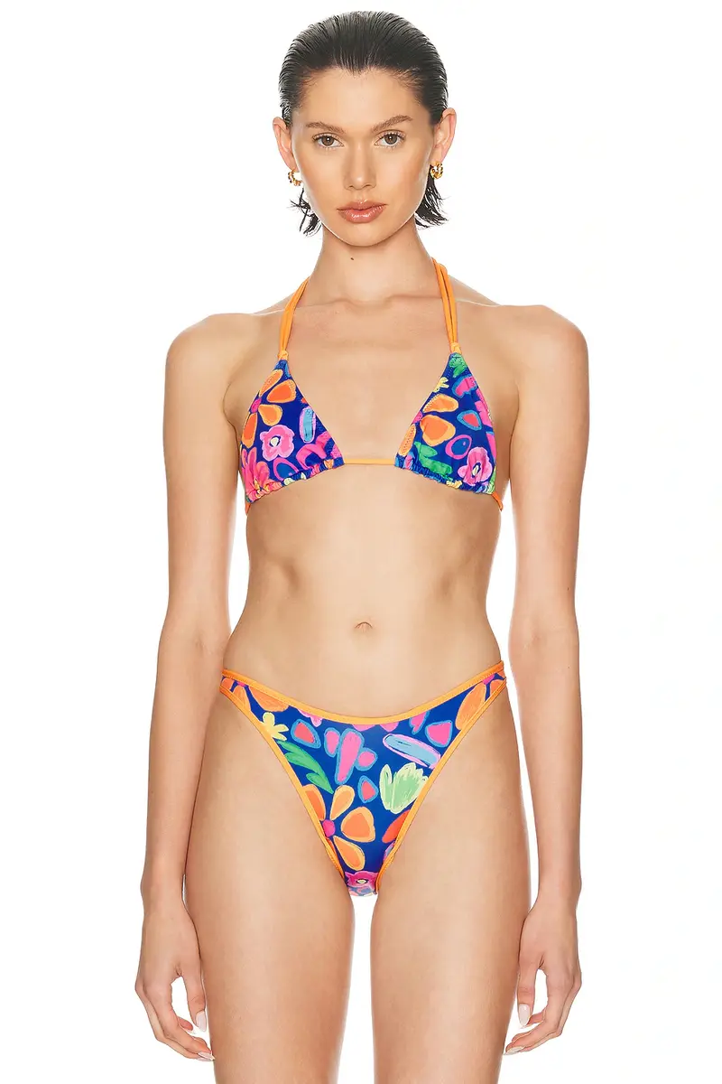Heavy Manners Double String Bikini Top | Image 1 Heavy Manners Double String Bikini Top | Image 1