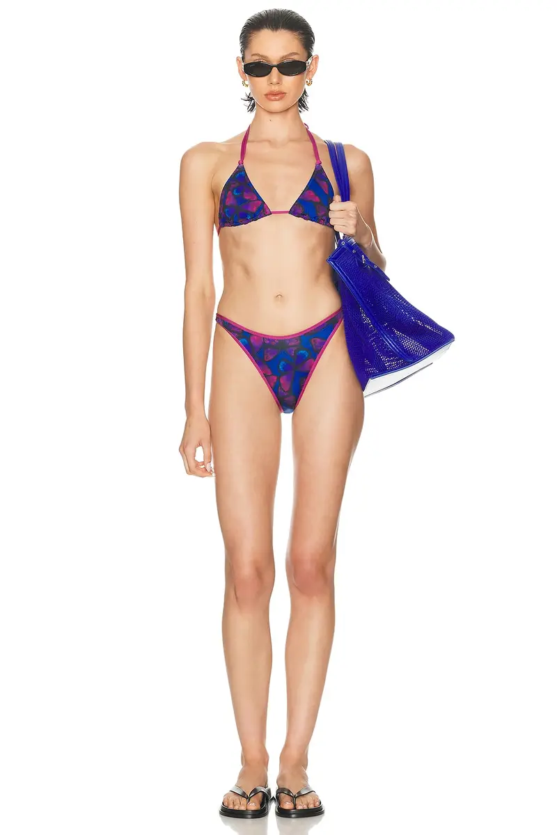 Heavy Manners High Cut Full Bikini Bottom | Thumbnail 4