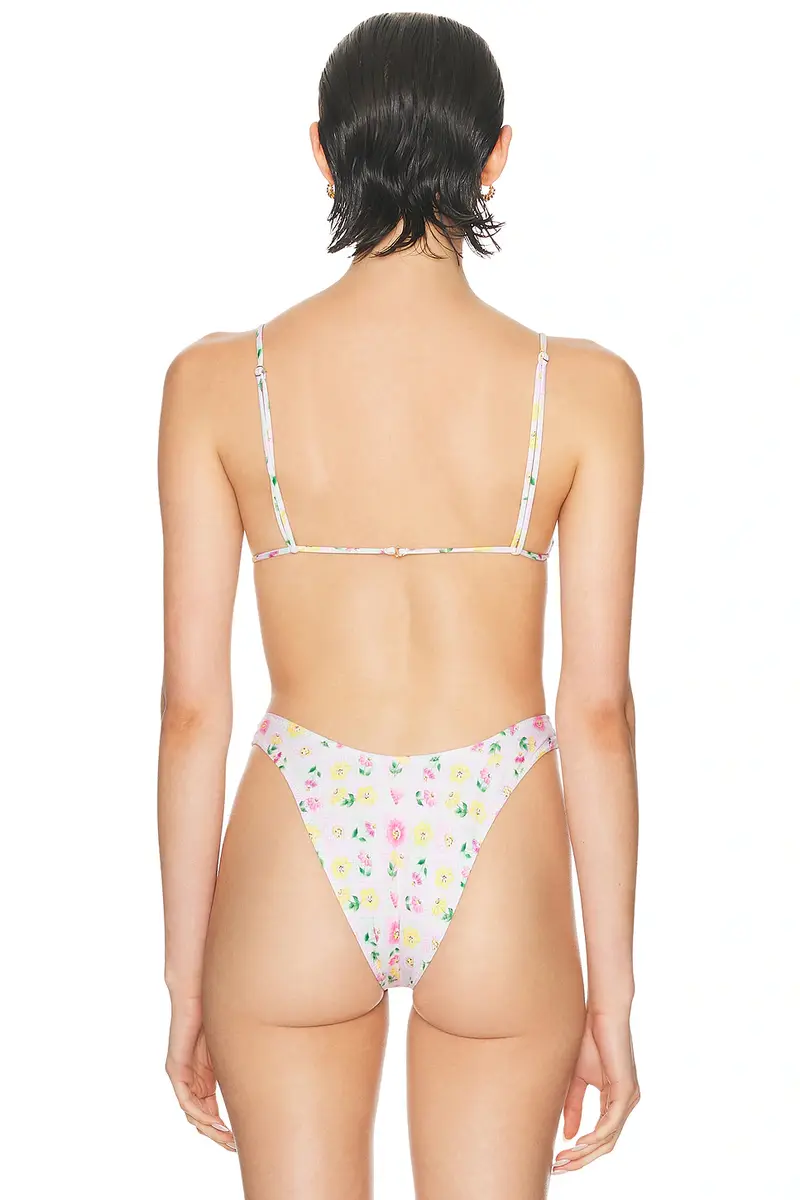 Heavy Manners Triangle Front Tie Bikini Top | Thumbnail 3 Heavy Manners Triangle Front Tie Bikini Top | Thumbnail 3