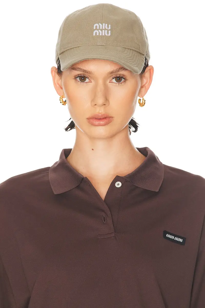 Miu Miu Baseball Cap | Thumbnail 2 Miu Miu Baseball Cap | Thumbnail 2
