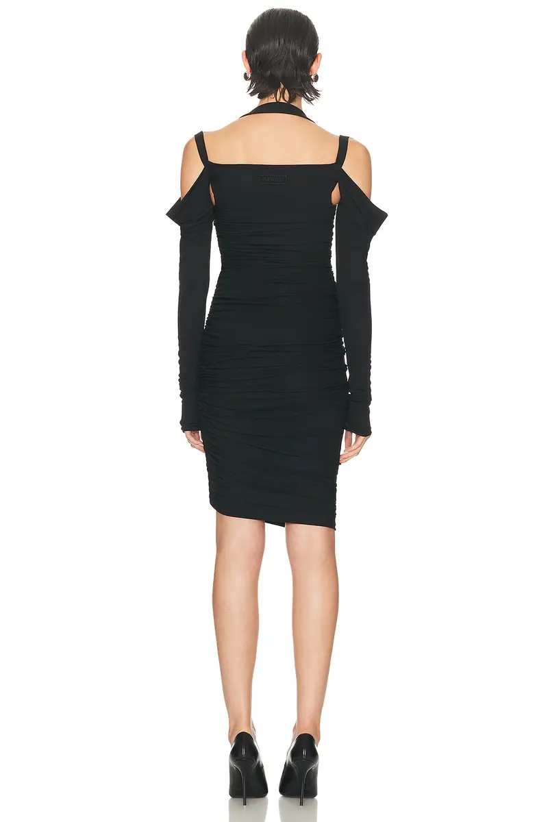 The Attico Long Sleeve Midi Dress | Thumbnail 3 The Attico Long Sleeve Midi Dress | Thumbnail 3
