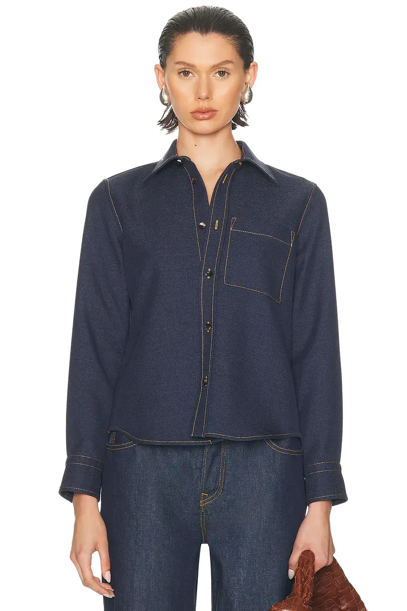 Bottega Veneta Drill Shirt | Thumbnail 2 Bottega Veneta Drill Shirt | Thumbnail 2