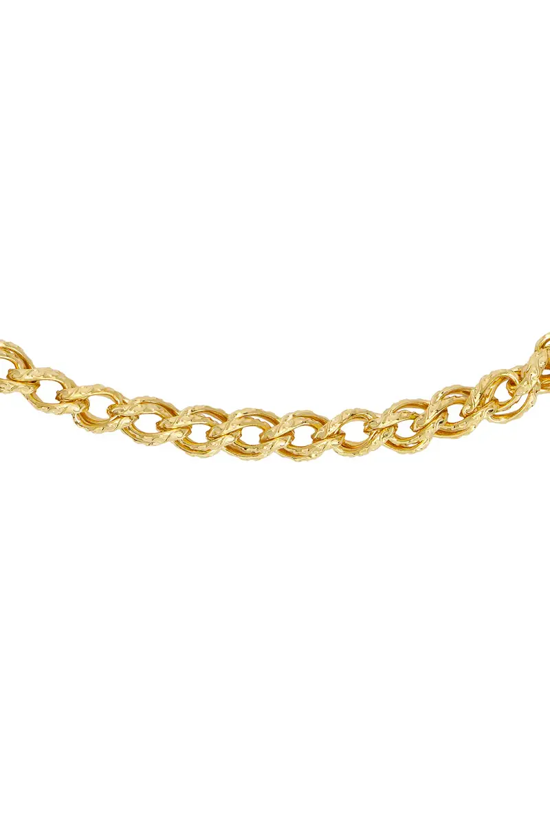 Saint Laurent Hammered Chain Necklace | Thumbnail 2