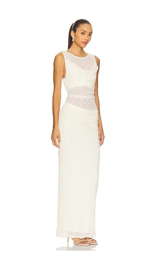 SOVERE Love Cowl Mesh Dress | Thumbnail 2