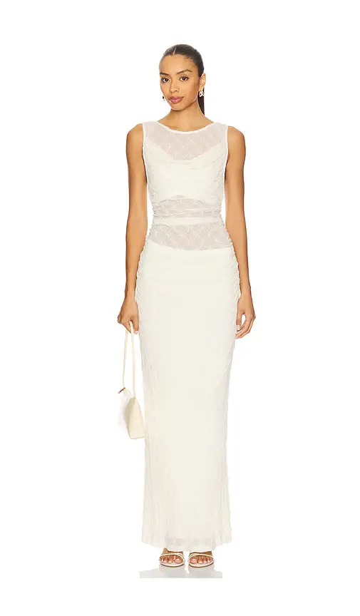 SOVERE Love Cowl Mesh Dress | Image 1 SOVERE Love Cowl Mesh Dress | Image 1