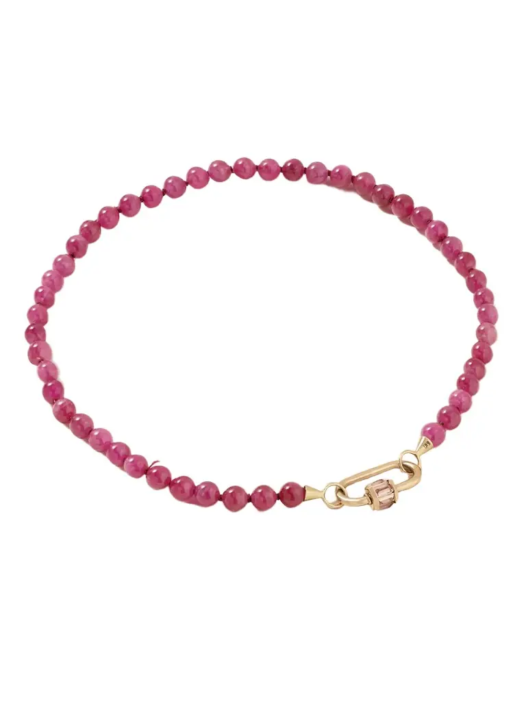 Marla Aaron 14-karat Gold Ruby Necklace | Image 1 Marla Aaron 14-karat Gold Ruby Necklace | Image 1