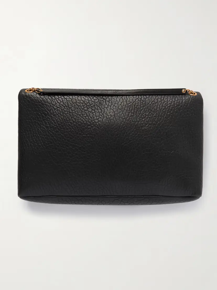 Saint Laurent Cassandre Large Textured-leather Clutch | Thumbnail 3 Saint Laurent Cassandre Large Textured-leather Clutch | Thumbnail 3