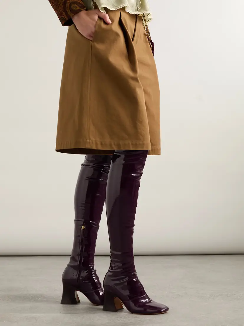 Chloé Janis Glossed Over-the-knee Boots | Thumbnail 2