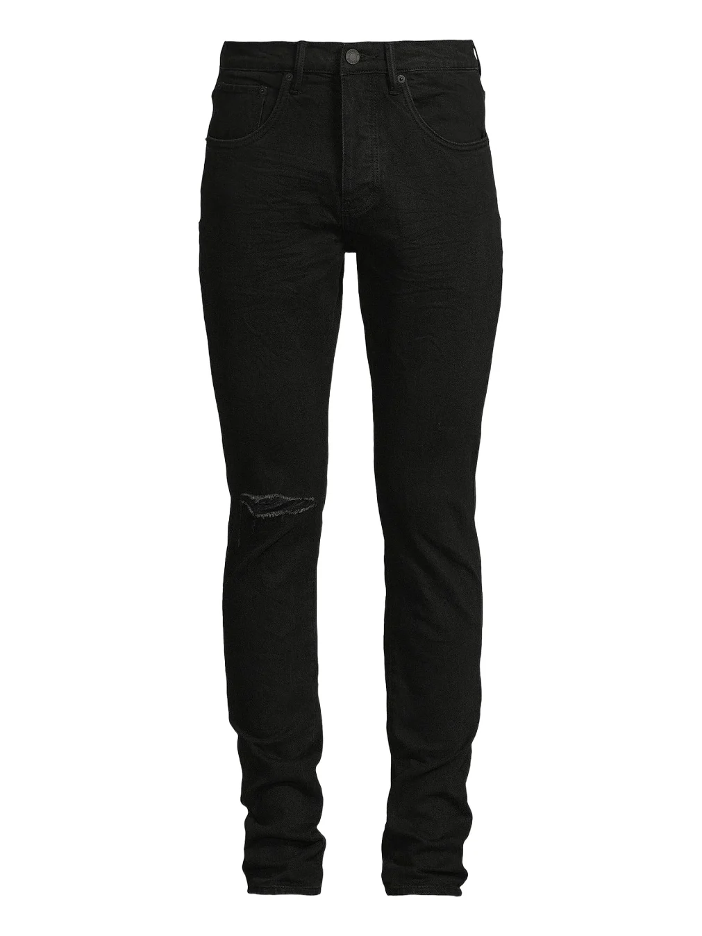 Men's P002 Knee Slit Rinse Slim Jeans Men's P002 Knee Slit Rinse Slim Jeans