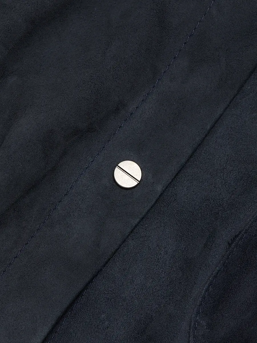 TWP Women's Little Big Joe Suede Jacket - Midnight | Thumbnail 7 TWP Women's Little Big Joe Suede Jacket - Midnight | Thumbnail 7