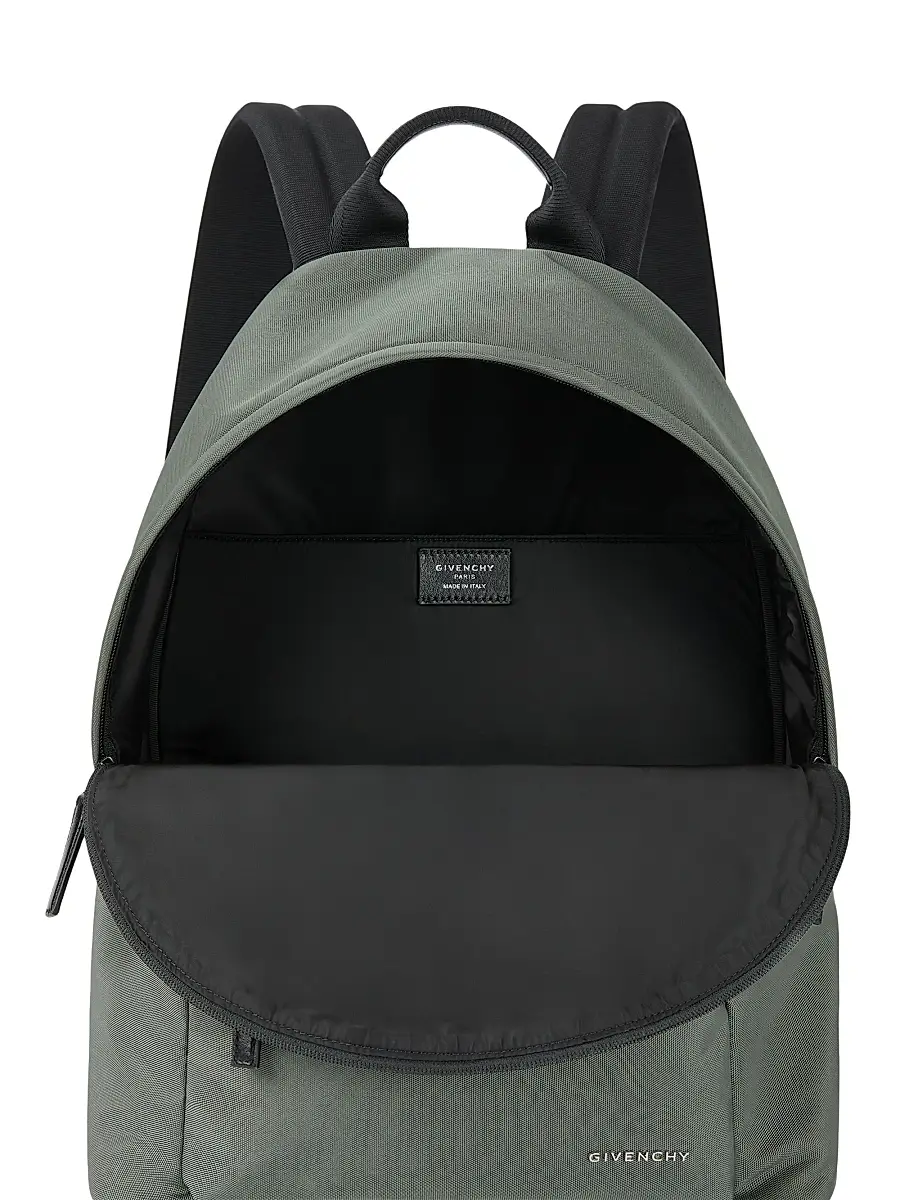Givenchy Men's Essential U Backpack in Canvas - Salvia | Thumbnail 5 Givenchy Men's Essential U Backpack in Canvas - Salvia | Thumbnail 5