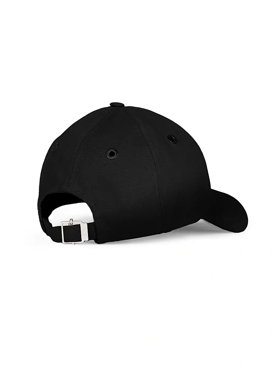 AMI PARIS Men's Logo-Embroidered Cotton Gabardine Baseball Cap | Thumbnail 4 AMI PARIS Men's Logo-Embroidered Cotton Gabardine Baseball Cap | Thumbnail 4