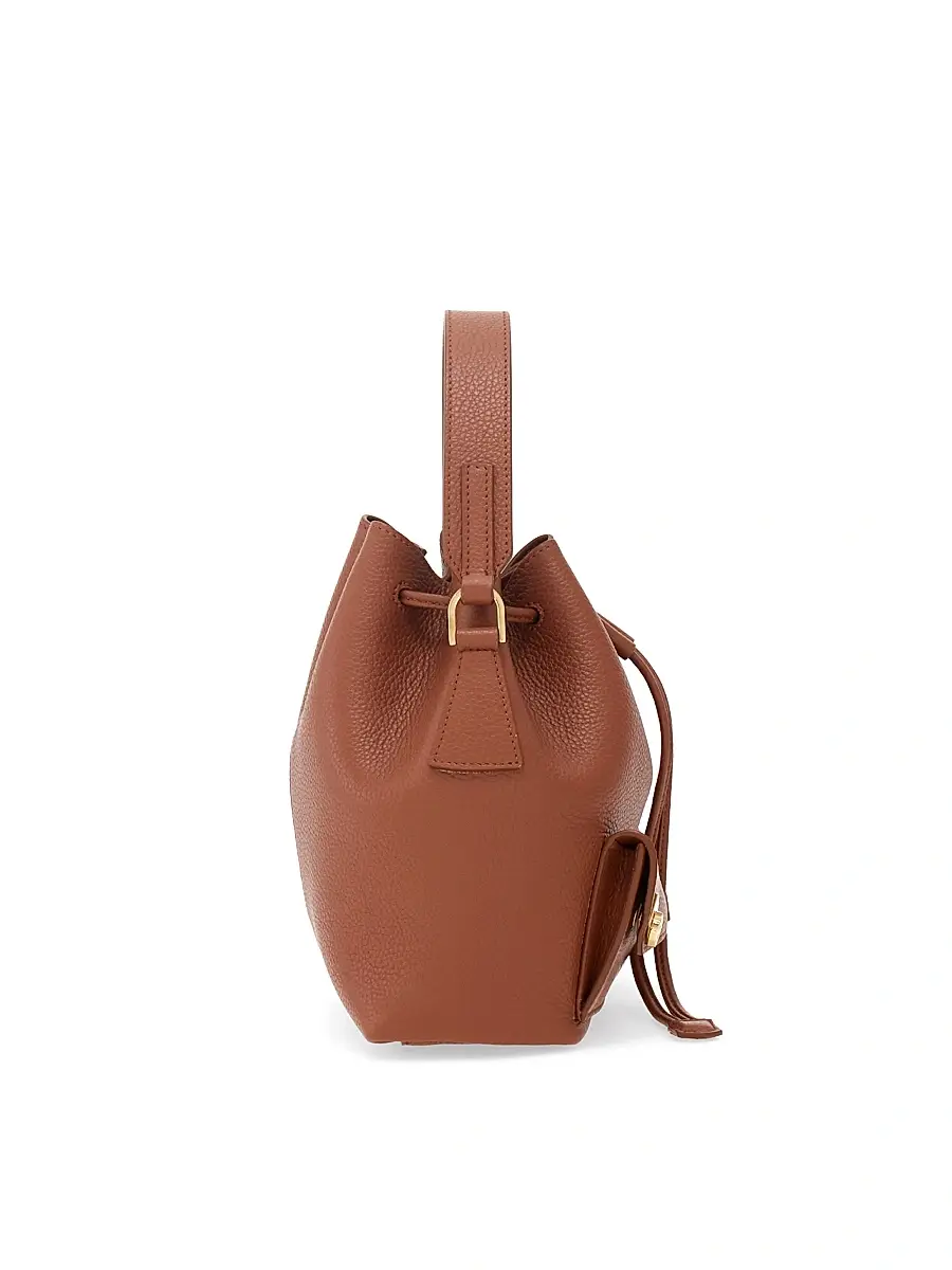 Ferragamo Women's Leather Bucket Bag | Thumbnail 5 Ferragamo Women's Leather Bucket Bag | Thumbnail 5