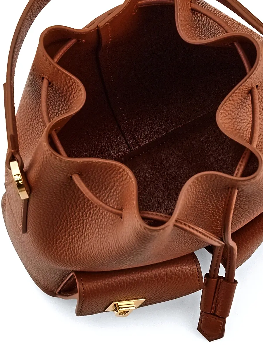 Ferragamo Women's Leather Bucket Bag | Thumbnail 7 Ferragamo Women's Leather Bucket Bag | Thumbnail 7
