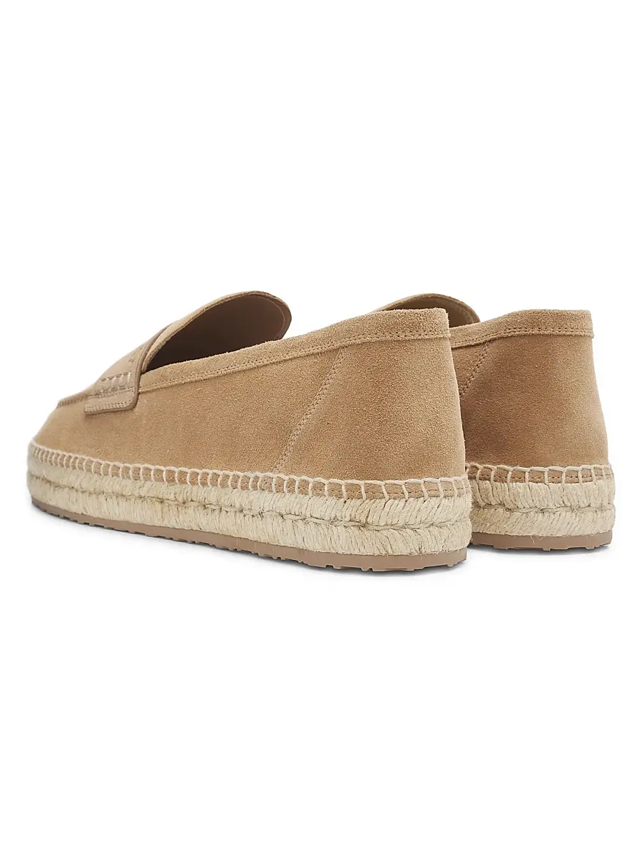 Gianvito Rossi Men's Lido Suede Espadrille Penny Loafers | Thumbnail 3 Gianvito Rossi Men's Lido Suede Espadrille Penny Loafers | Thumbnail 3