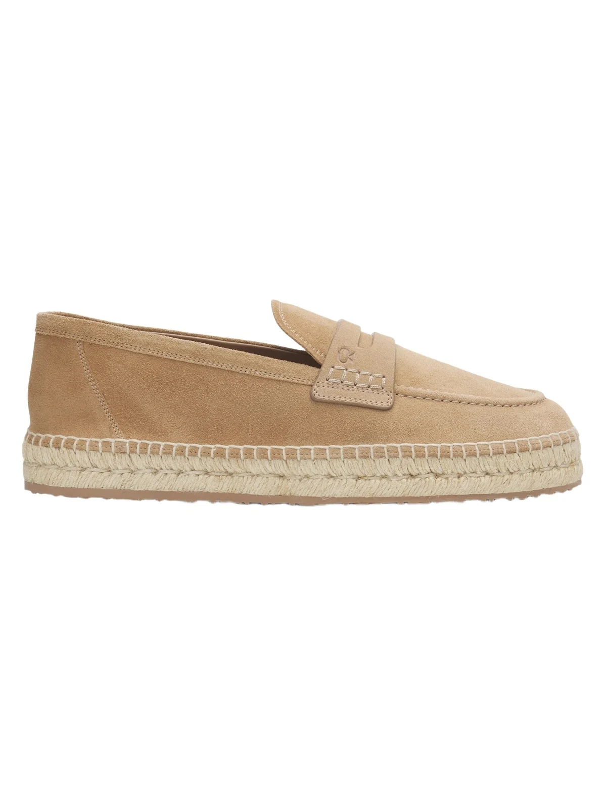 Men's Lido Suede Espadrille Penny Loafers