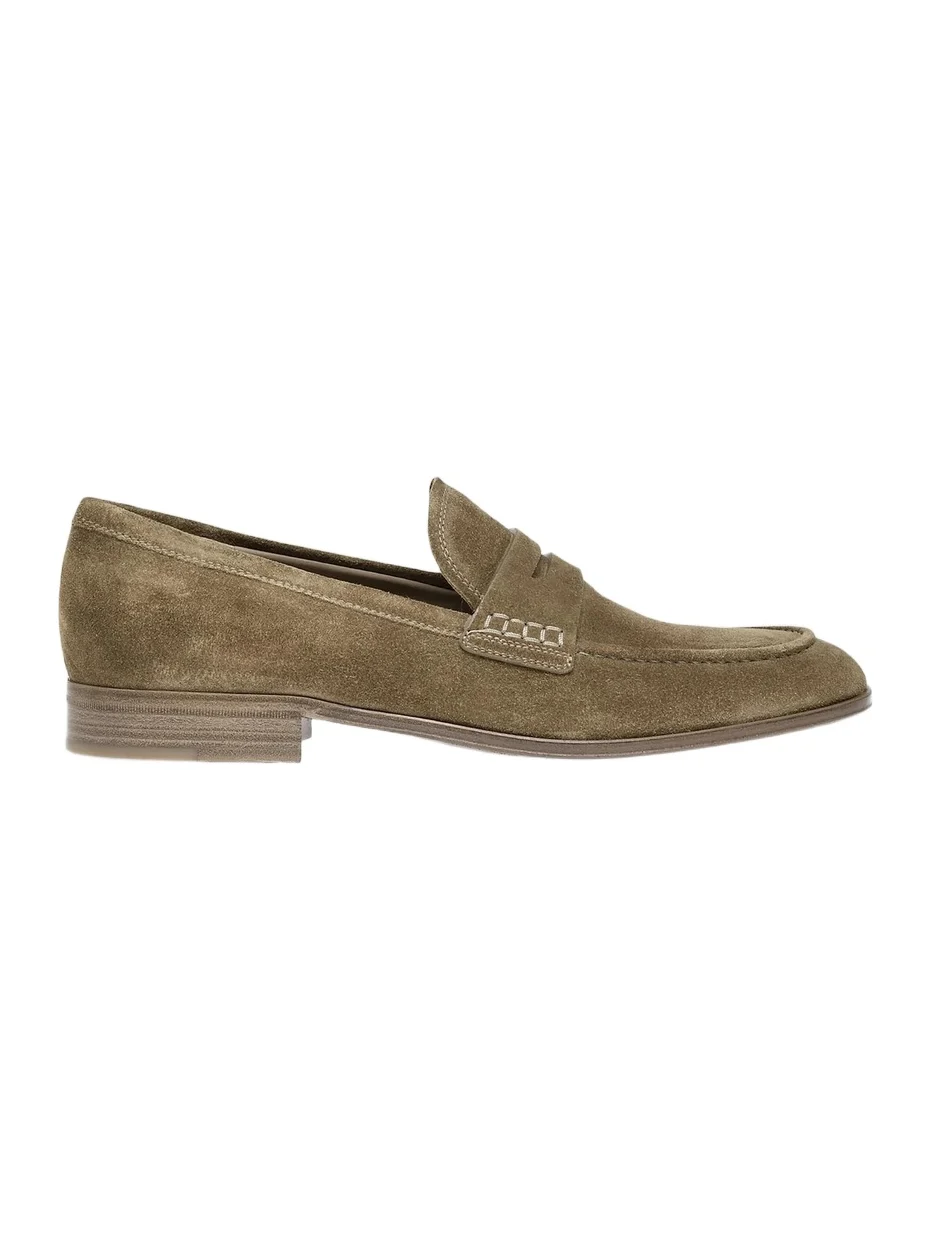 Men's George Suede Penny Loafers Men's George Suede Penny Loafers