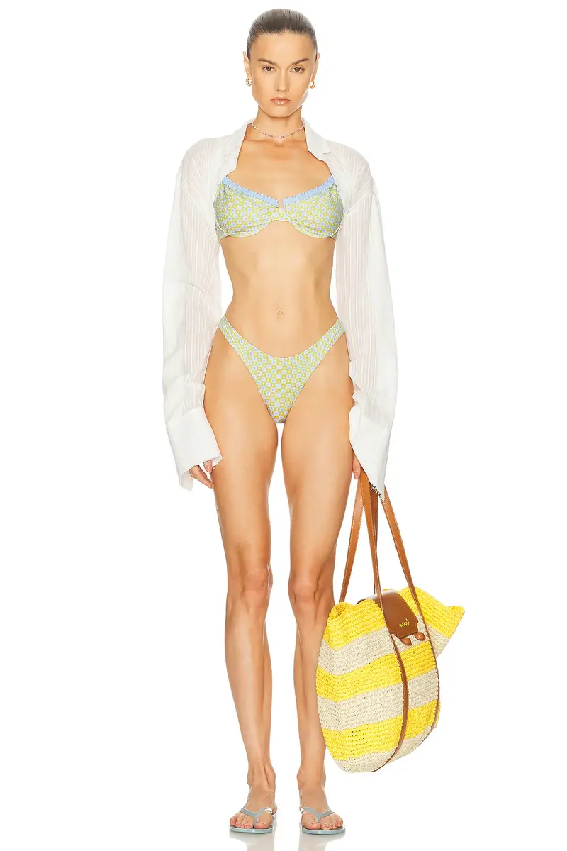 Heavy Manners Ruffled Up Underwire Bikini Top | Thumbnail 4 Heavy Manners Ruffled Up Underwire Bikini Top | Thumbnail 4