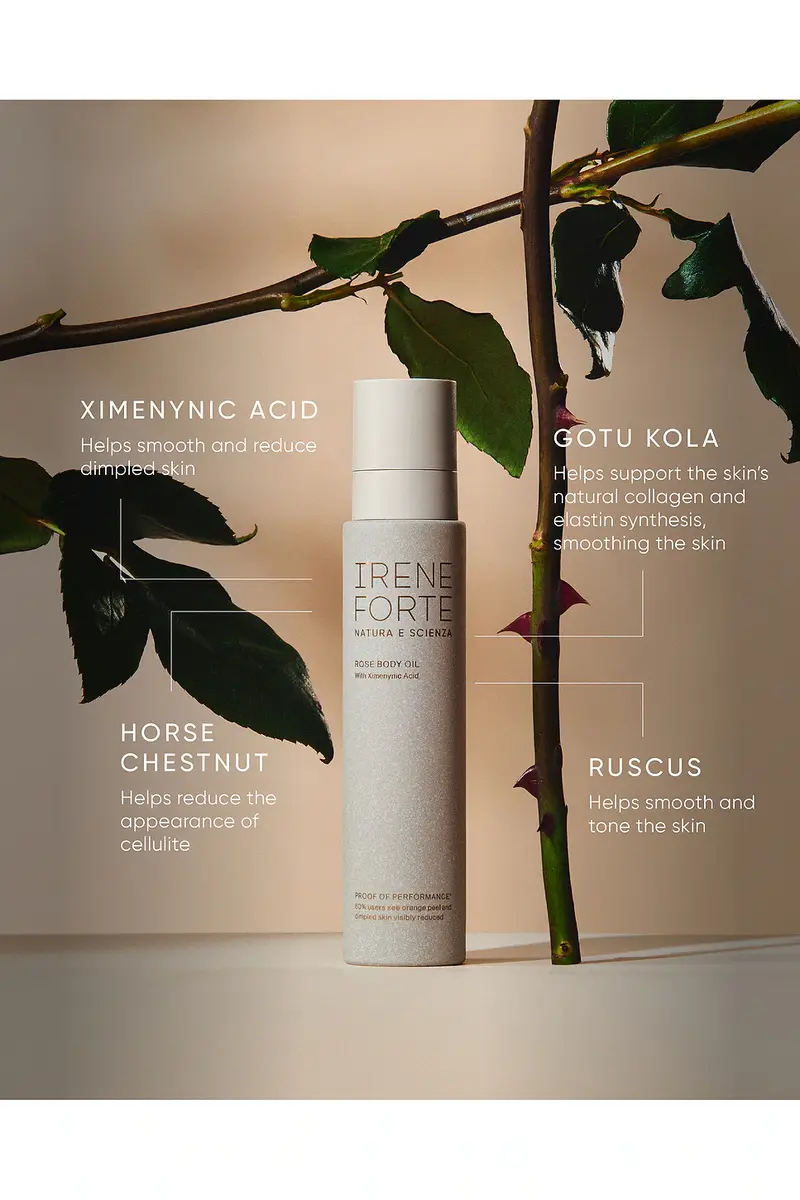 Irene Forte Rose Body Oil With Ximenynic Acid NPD | Thumbnail 5