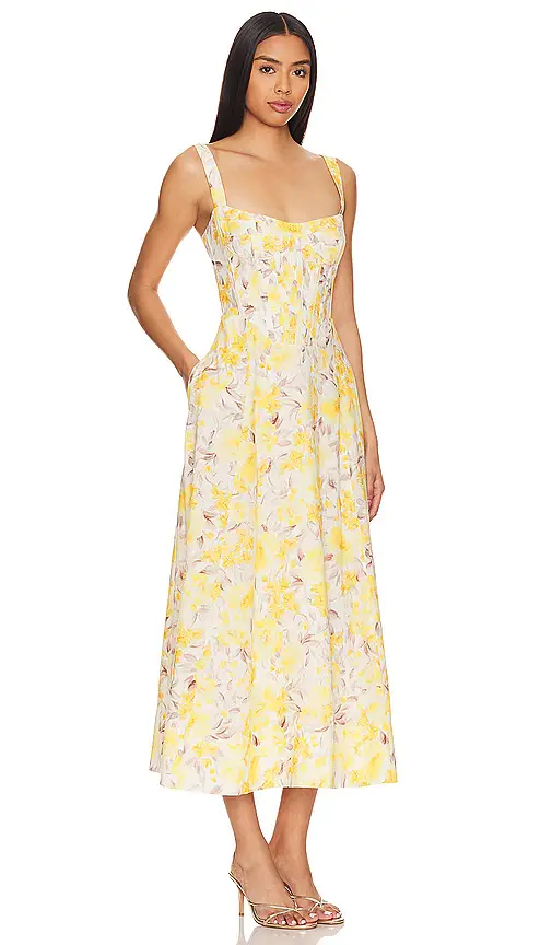Bardot Lilah Corset Midi Dress | Thumbnail 2 Bardot Lilah Corset Midi Dress | Thumbnail 2