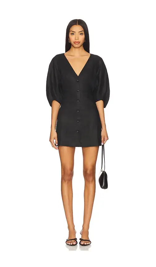 Camila Coelho Lino Mini Dress